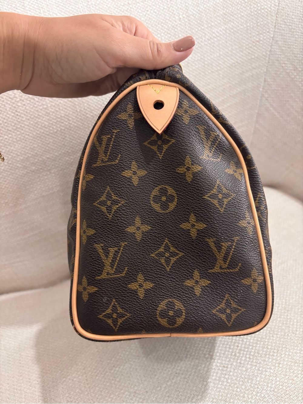 Authentic Louis Vuitton discontinued speedy 25 monogram satchel - Picture 7 of 16